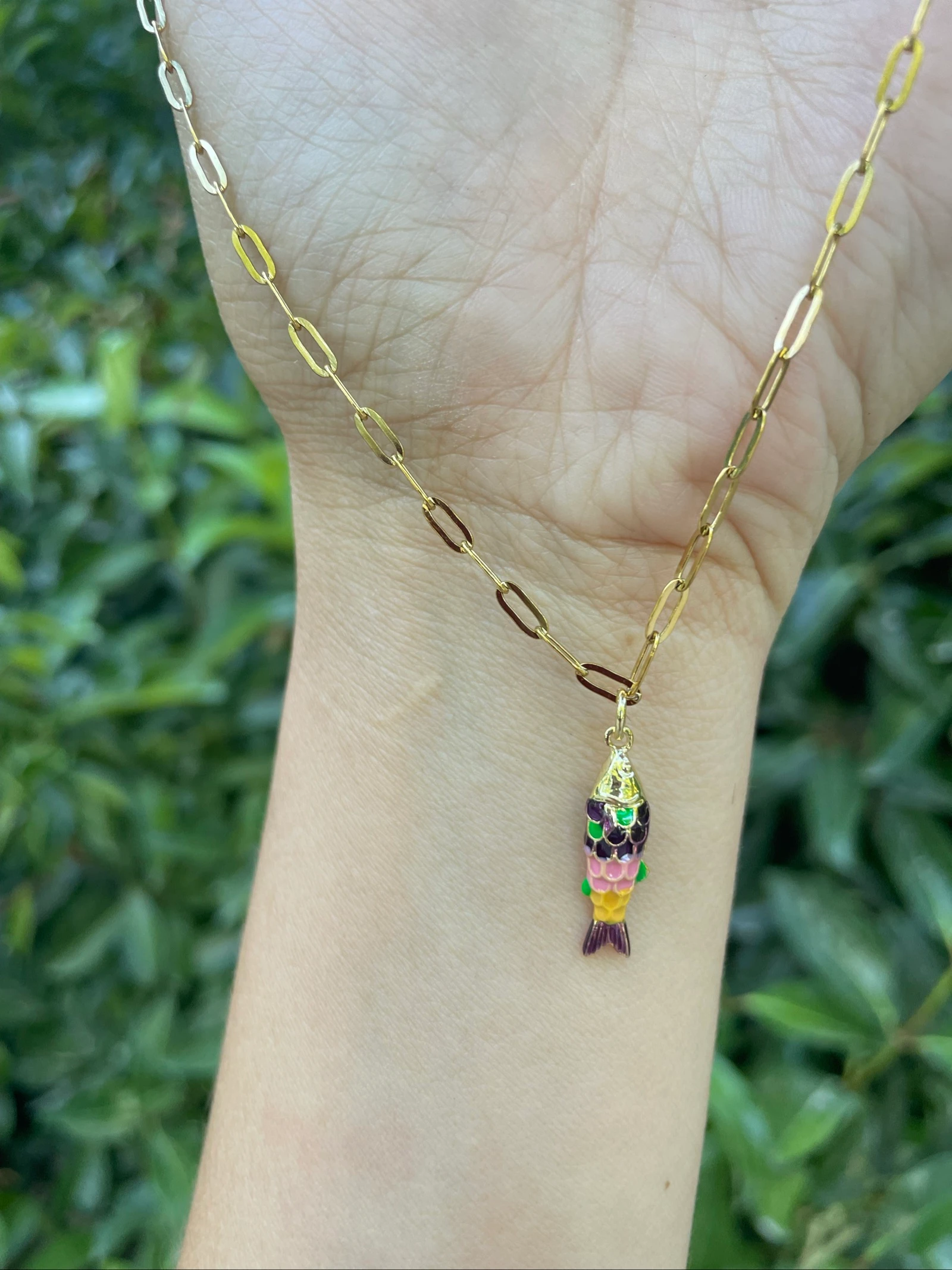 Collar pez acero  – photo 2